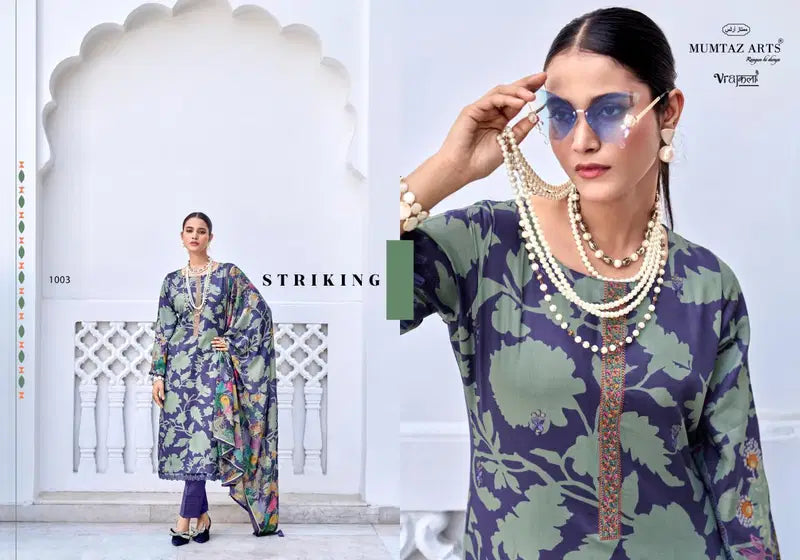 Mumtaz Arts Amelia Viscose Jam Digital Printed Dress Material