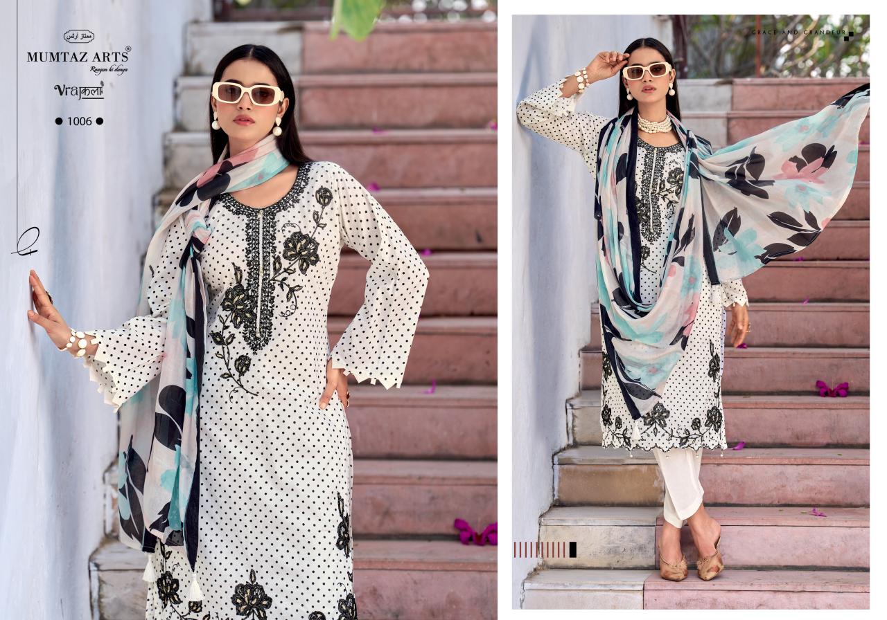 Mumtaz Arts Geet Chiffon Dupatta Viscose Jam Digital Printed Salwar Kameez Collection