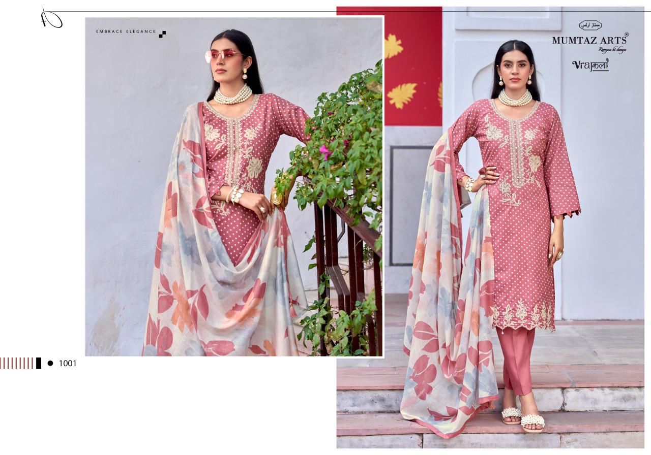 Mumtaz Arts Geet Chiffon Dupatta Viscose Jam Digital Printed Salwar Kameez Collection