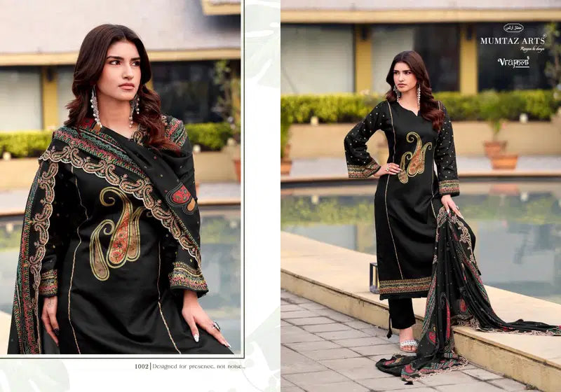 Mumtaz Arts Jannat Viscose Jam Digital Printed Dress Material
