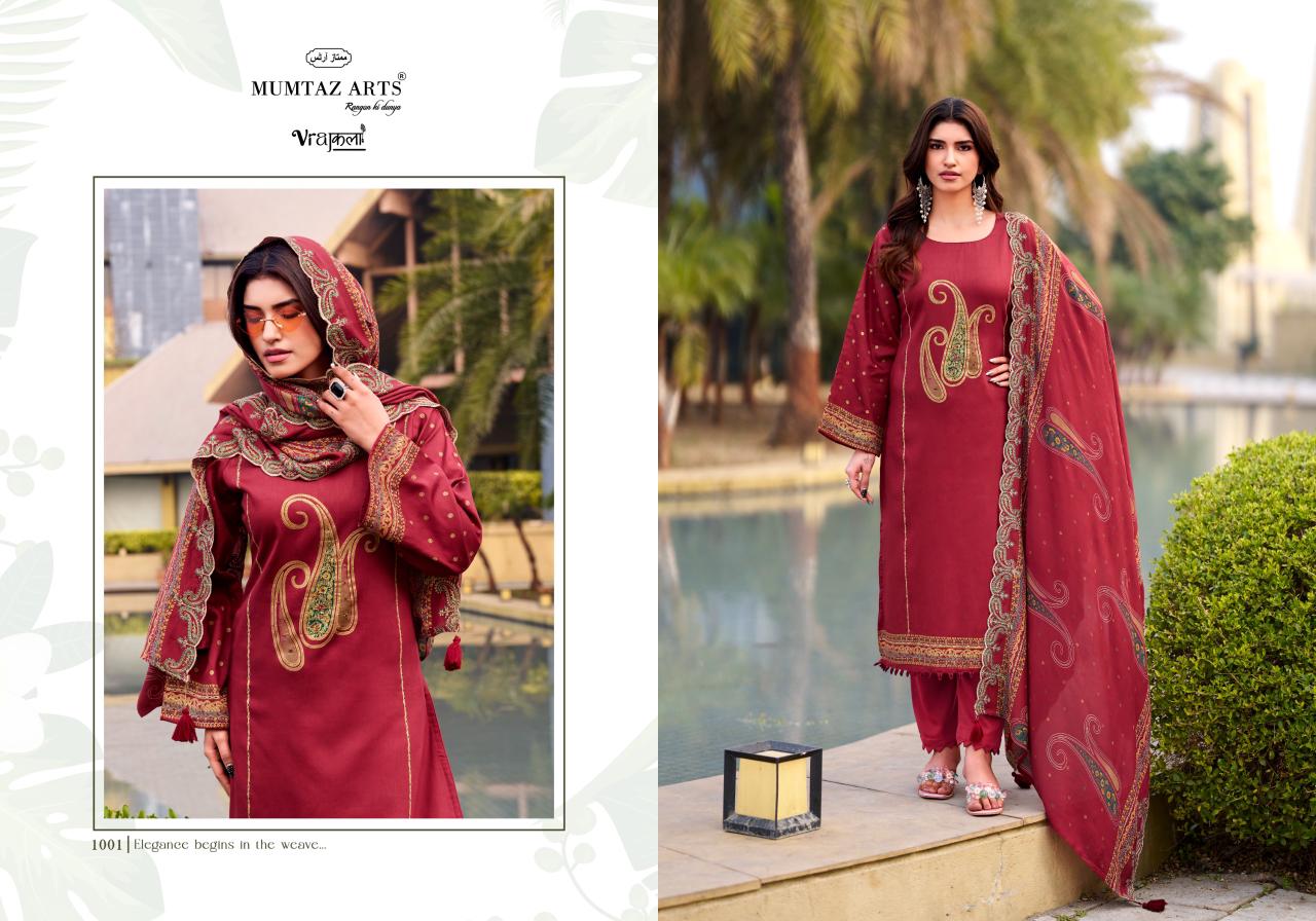 Mumtaz Arts Jannat Viscose Jam Digital Printed Dress Material