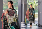 Mumtaz Arts Khwaab Muslin Dupatta Jam Viscose Digital Printed Dress Material