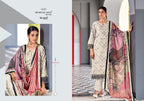 Mumtaz Arts Khwaab Muslin Dupatta Jam Viscose Digital Printed Dress Material