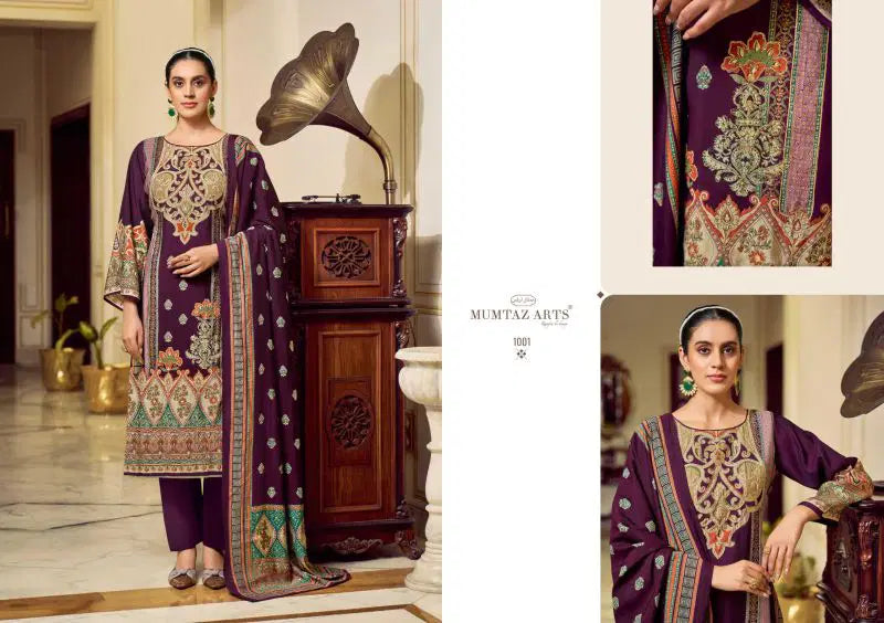 Mumtaz Arts Mehr E Gul Modal Silk Discharge Print Salwar Kameez