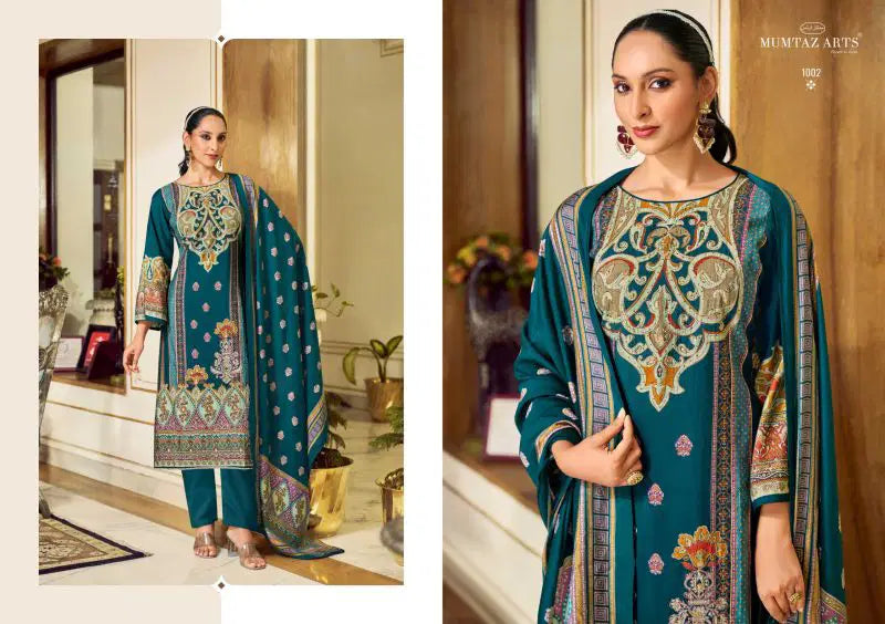 Mumtaz Arts Mehr E Gul Modal Silk Discharge Print Salwar Kameez