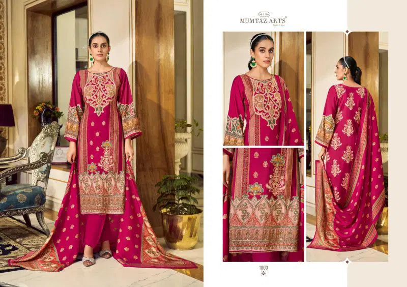 Mumtaz Arts Mehr E Gul Modal Silk Discharge Print Salwar Kameez