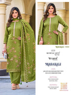 Mumtaz Arts Msakali Jam Viscose Embroidered Salwar Kameez