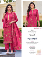 Mumtaz Arts Msakali Jam Viscose Embroidered Salwar Kameez