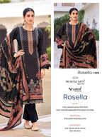 Mumtaz Arts Rosella Viscose Jam Discharge Printed Dress Material