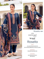 Mumtaz Arts Rosella Viscose Jam Discharge Printed Dress Material