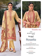 Mumtaz Arts Rosella Viscose Jam Discharge Printed Dress Material