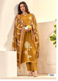 Mumtaz Arts Samriddhi Viscose Jam Discharge Printed Dress Material
