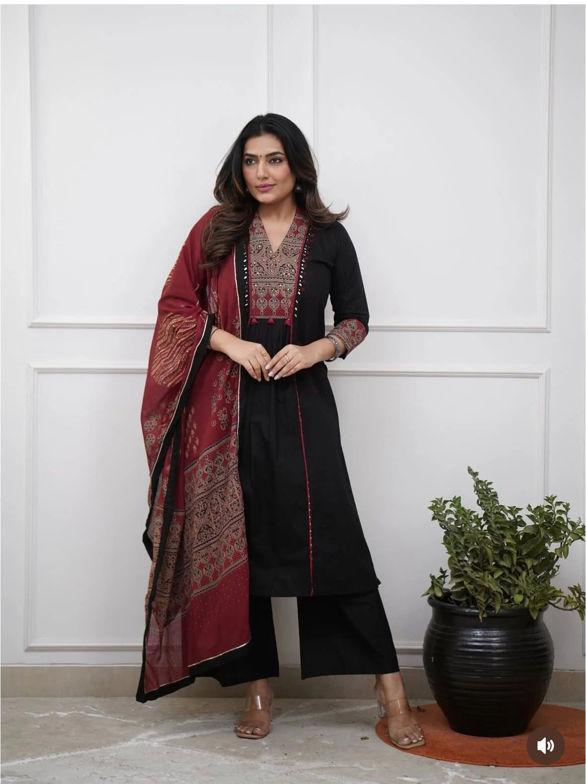 Naisha K 1048 Cotton Handworked Kurti With Bottom Dupatta Full Catalog available at wholesale rate.