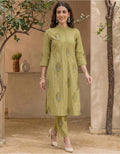 Naisha K 1078 Cotton Printed Kurti With Bottom