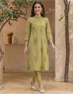 Naisha K 1078 Cotton Printed Kurti With Bottom