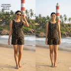 Naisha K 782 Cotton Printed Short Cordset Collection