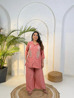 Naisha K 786 Cotton With Beads Handworked Co Ord Set Collection