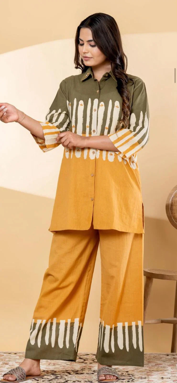 Naisha K 797 Cotton Flex Fancy Printed Co Ord Set Collection
