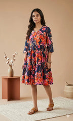Naisha K 803 Cambric Cotton Printed One Piece Top Collection