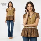 Naisha K 804 Cotton Printed Fancy Top Collection