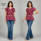 Naisha K 804 Cotton Printed Fancy Top Collection