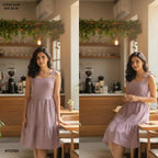 Naisha K 811 Check Slub Fancy One Piece Top Collection