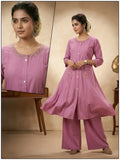 Naisha K 822 Cotton With Embroidered Kurti With Bottom Collection