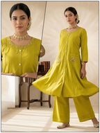 Naisha K 822 Cotton With Embroidered Kurti With Bottom Collection