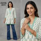 Naisha K 825 Cotton Printed Fancy Short Top Collection