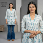 Naisha K 825 Cotton Printed Fancy Short Top Collection