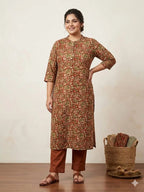 Naisha K 829 Plus Size Rayon Printed Kurti Collection