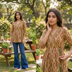 Naisha K 831 Cotton Printed Short Top Collection