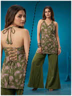 Naisha K 997 Cotton Discharge Printed Co Ord Set Collection