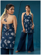 Naisha K 997 Cotton Discharge Printed Co Ord Set Collection