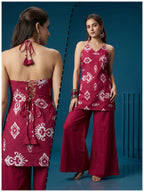 Naisha K 997 Cotton Discharge Printed Co Ord Set Collection