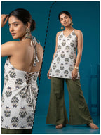 Naisha K 997 Cotton Discharge Printed Co Ord Set Collection