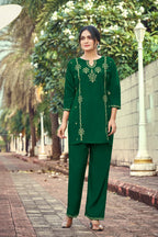 Ossm Celebration Vol 2 Viscose Roman Silk Co Ord Set Collection
