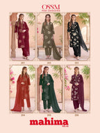 Ossm Mahima Vol 2 Rayon Dischage Printed Kurti Bottom And Dupatta Collection