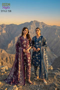 Ossm Style 158 Dhabu Cotton Printed Kurti With Bottom Dupatta