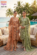 Ossm Style 184 Cotton Dhabu Printed Kurti With Bottom Dupatta