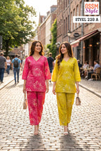 Ossm Style 220 A To C Rayon Discharge Printed Co Ord Set Collection Ossm Style 220 A To C Rayon Discharge Printed Co Ord Set Collection Ossm Style 220 A To C Rayon Discharge Printed Co Ord Set Collection