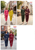 Ossm Style 220 A To C Rayon Discharge Printed Co Ord Set Collection