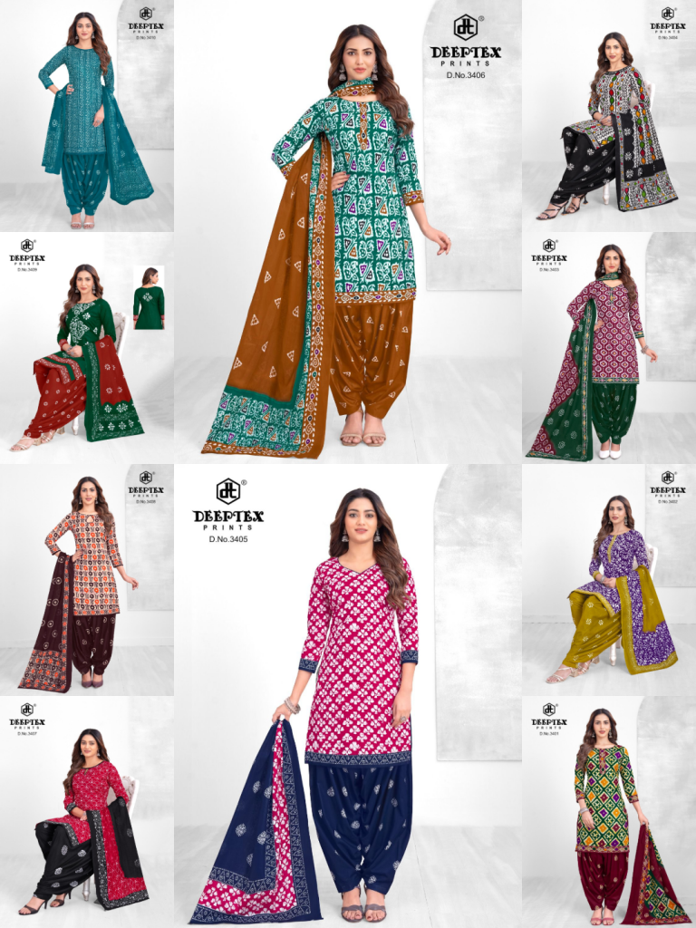 Deeptex Batik Vol-34 – Dress Material