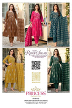Princess New Roop Sagar Rayon Handworked Kurti With Set Collection