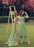Prm Serenity Viscose Digital Print With Khatli Work Salwar Kameez