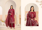 Radhika Azara Classic Touch Viscose Vertican Discharge Printed Dress Material