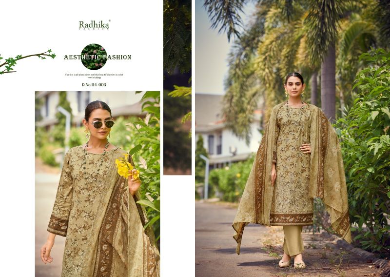 Radhika Azara Coco Lawn Cotton Embroidered Salwar Kameez