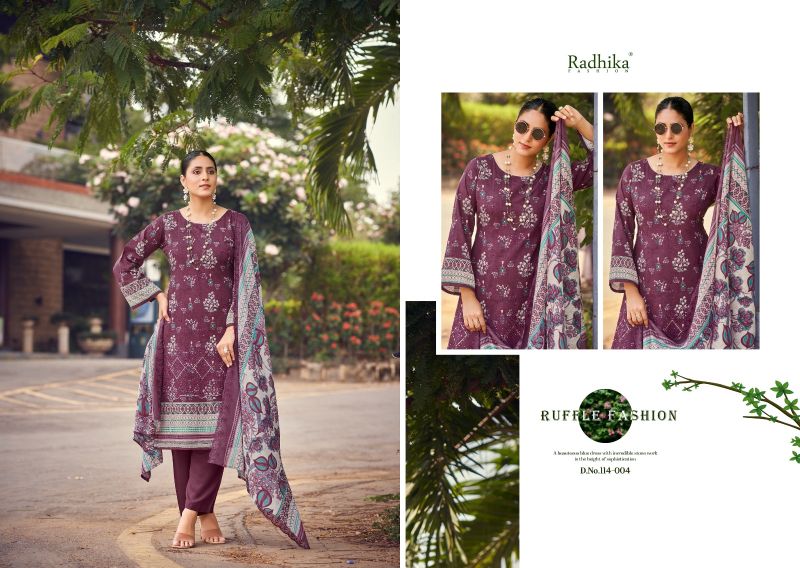 Radhika Azara Coco Lawn Cotton Embroidered Salwar Kameez