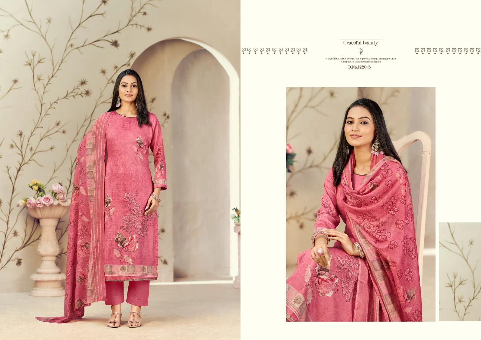 Radhika Azara Kayka 1220 A To D Zam Cottom Designer Printed Salwar Kameez