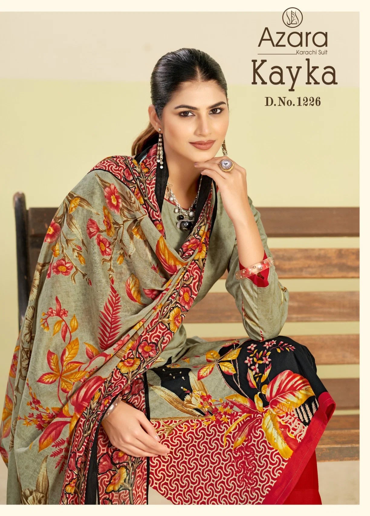 Radhika Azara Kayka 1226 A To D Zam Cottom Designer Printed Salwar Kameez